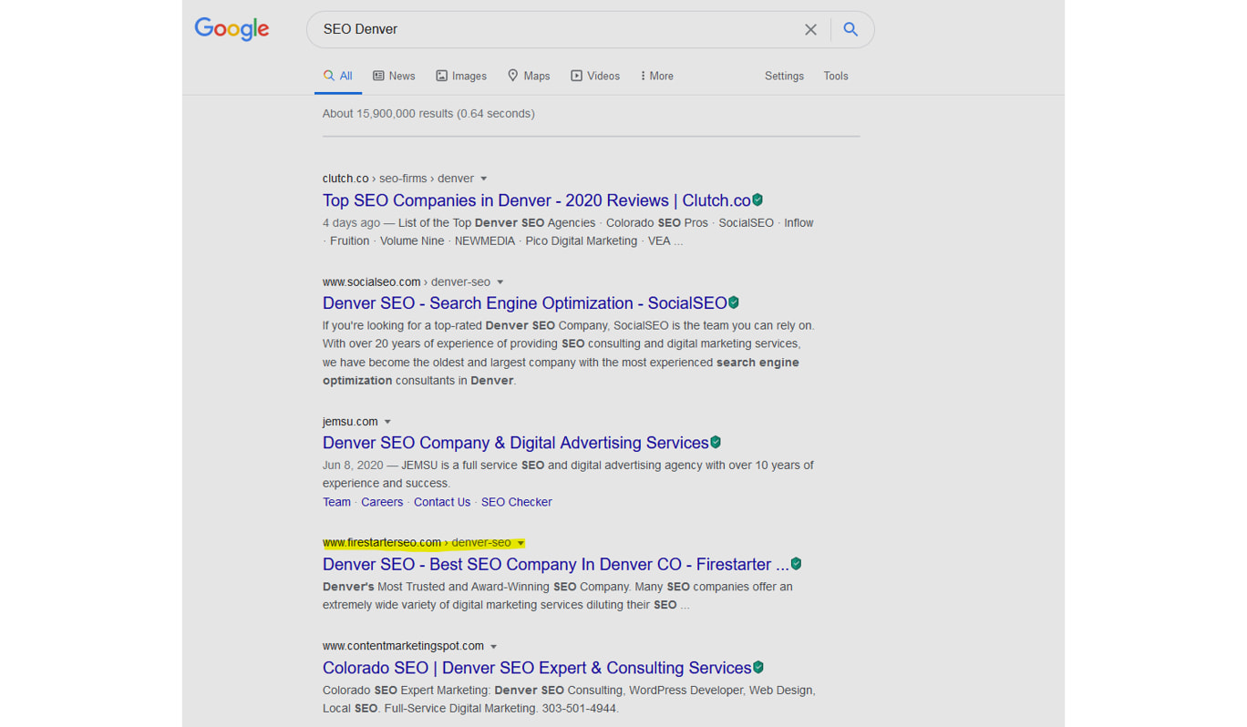 Exceptional SEO Results